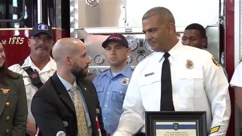 Seminole County deputy grateful after Orlando firefighter saves him from burning cruiser
